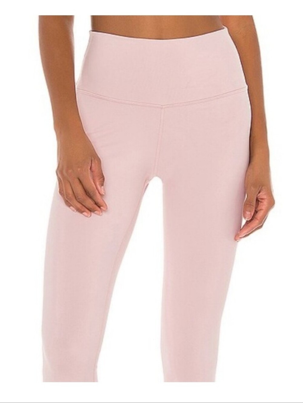 Alo High Waisted Airbrush Pale Pink - Small